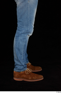 Orest blue jeans brown shoes calf casual dressed 0007.jpg